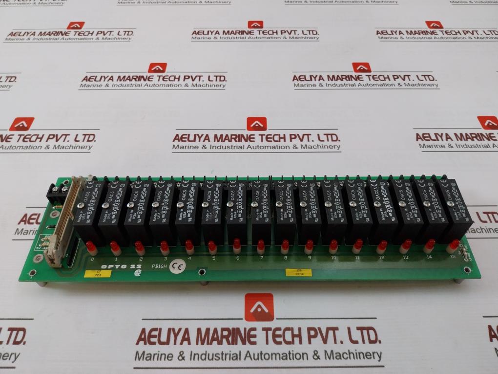 Opto 22 Pb16H 16-channel Rack Module 120 Vac 1.5A 94V-0