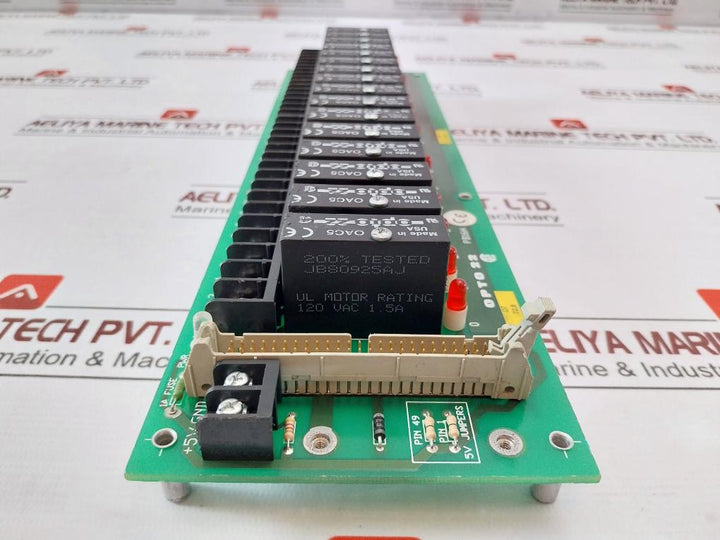 Opto 22 Pb16H 16-channel Rack Module 120 Vac 1.5A 94V-0