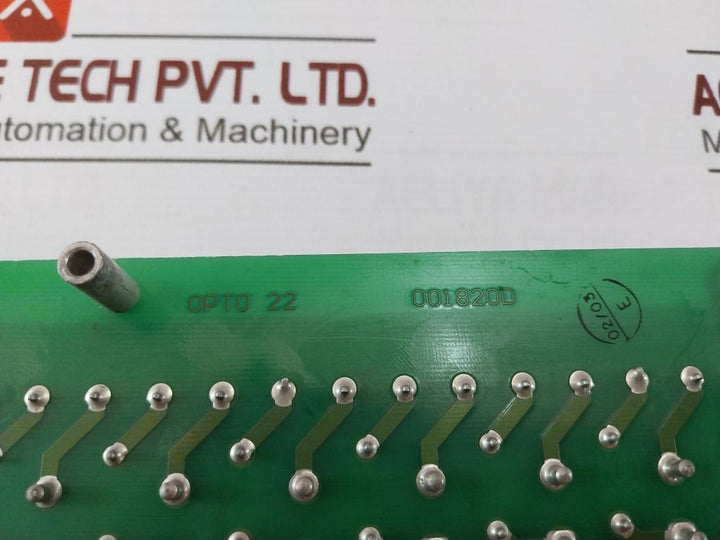 Opto 22 Pb16H 16-channel Rack Module 120 Vac 1.5A 94V-0