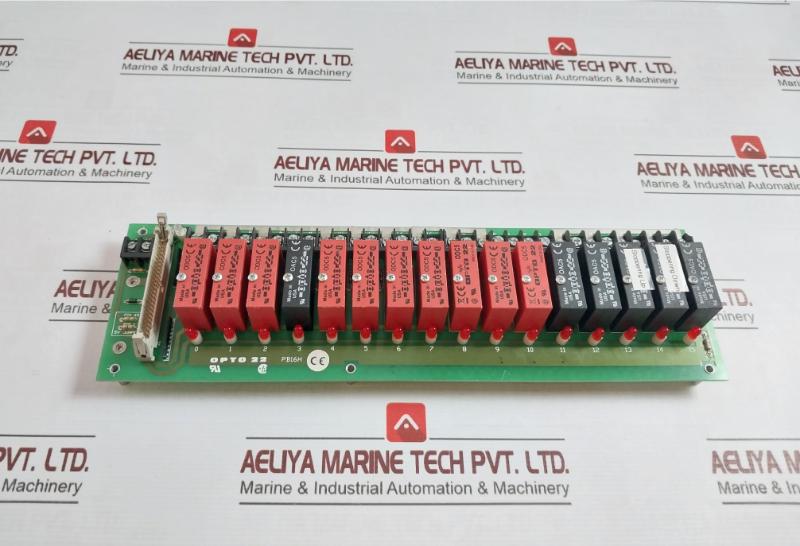 Opto 22 Pb16H 16-channel Rack With Header 001820D