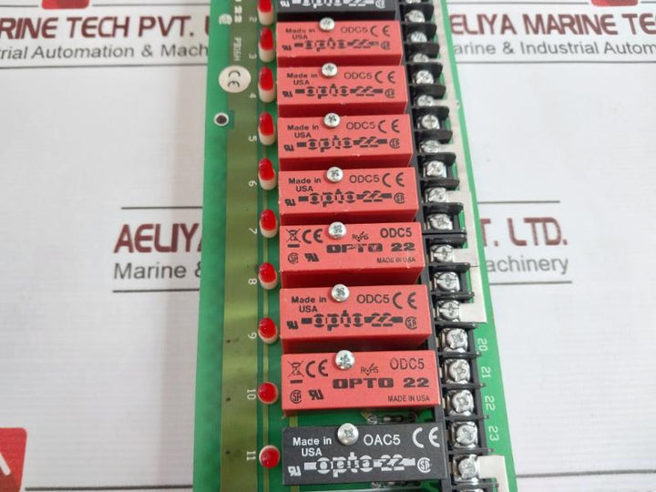 Opto 22 Pb16H 16-channel Rack With Header 001820D