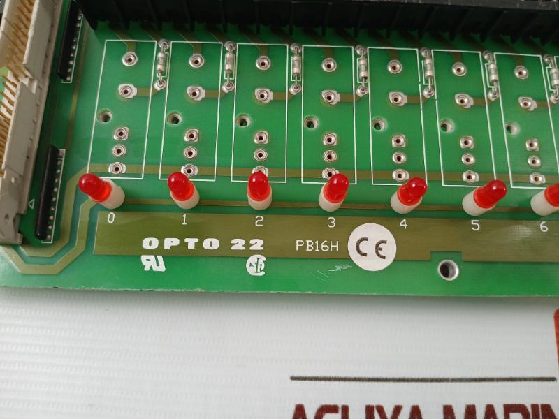 Opto 22 Pb16H 16-channel Rack With Header Connector 001820D