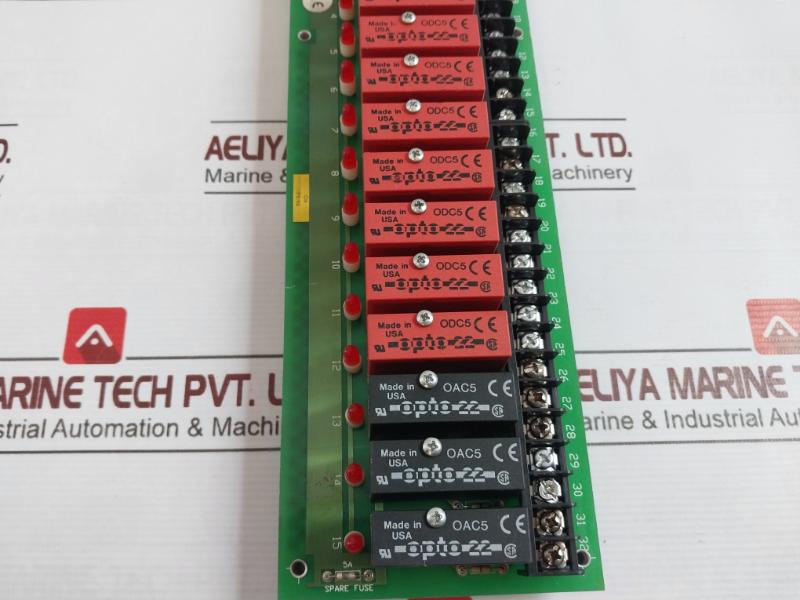 Opto 22 Pb16H 16-channel Rack With Header Connector 001820D 94V-0