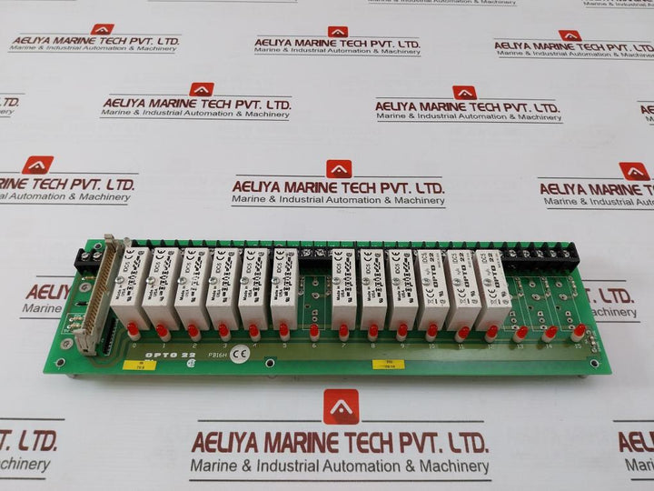 Opto 22 Pb16H 16-channel Rack With Header Connector 3802 001820D 94V-0