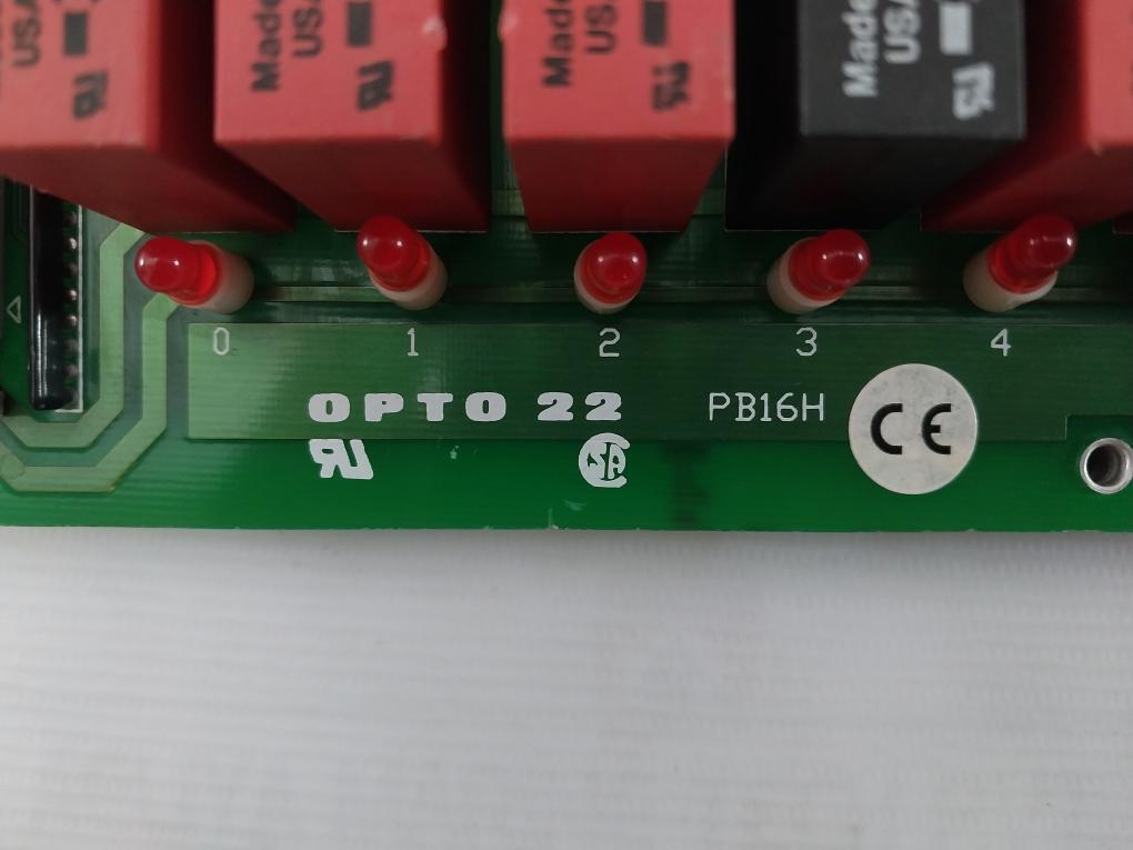 Opto 22 Pb16H 16-channel Rack With Header Connector 60Vdc 1.5A 94V-0