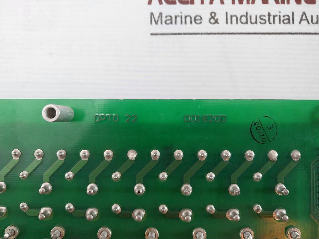 Opto 22 Pb16H 16-channel Rack With Header Connector 60Vdc 1.5A 94V-0