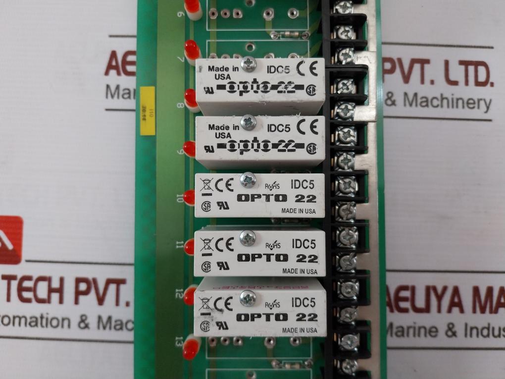 Opto 22 Pb16H 16-channel Rack With Header Connector Idc5 94V-0 001820D