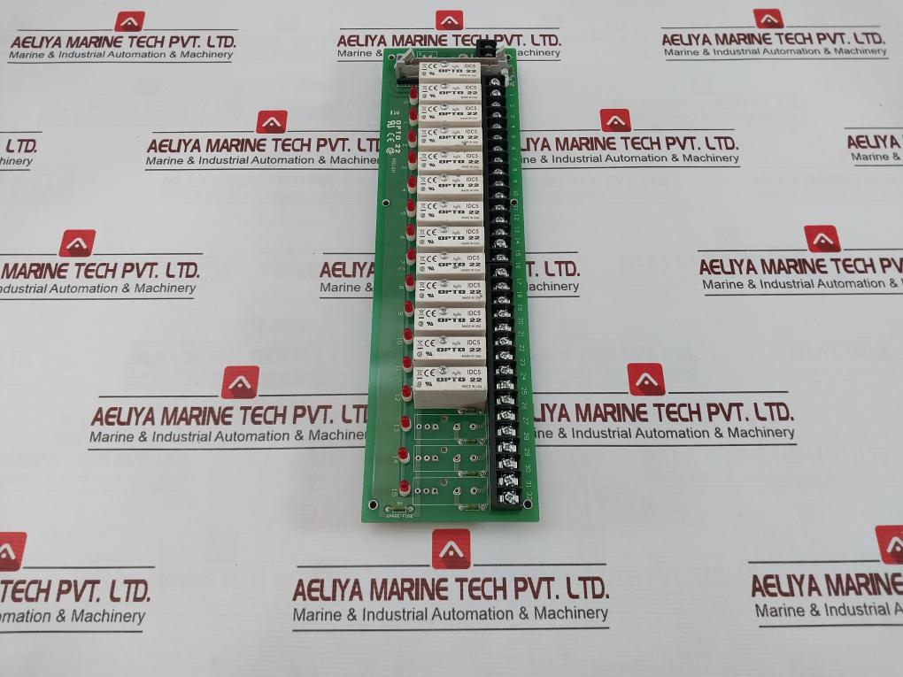 Opto 22 Pb16H 16-channel Rack With Header Connector Idc5 94V-0 001820E