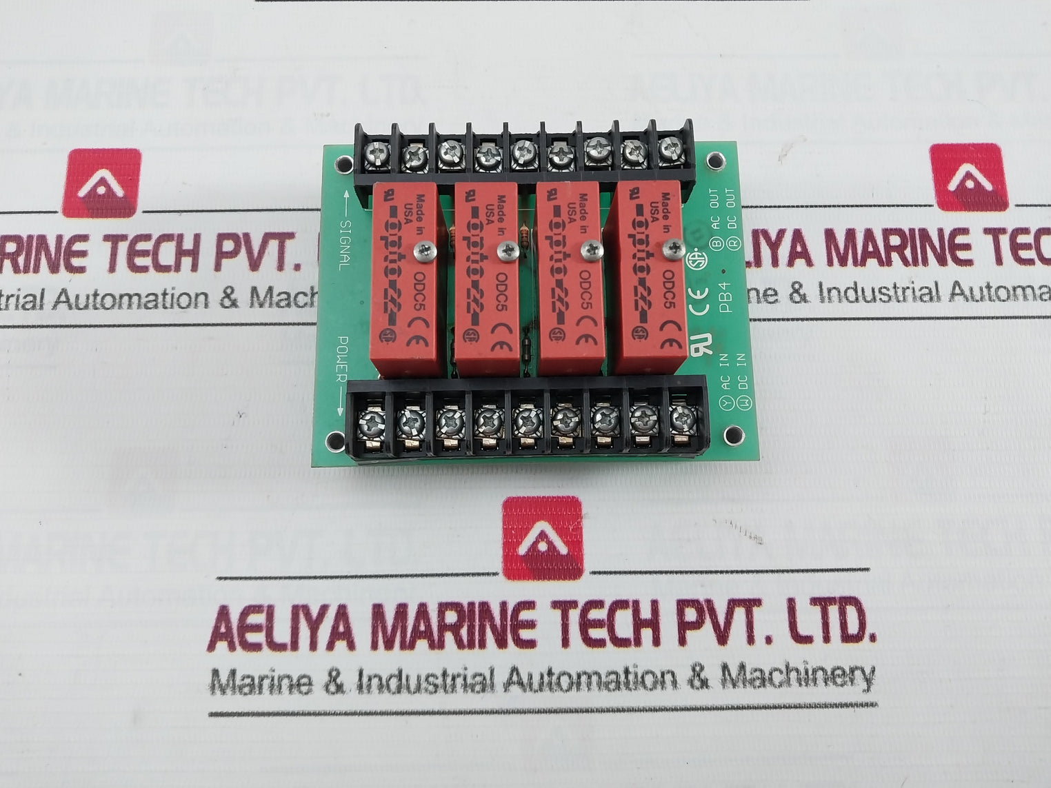 Opto 22 Pb4 Channel I/O Module Rack 200%