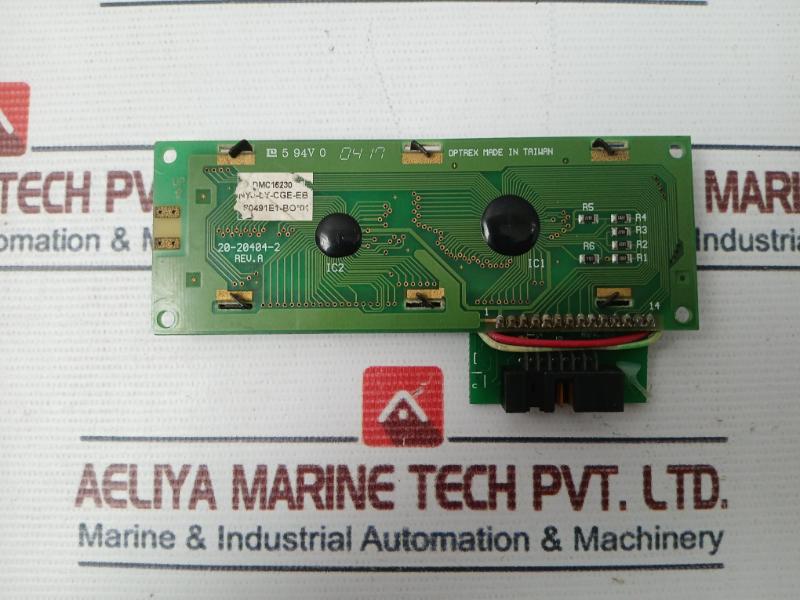 Optrex Dmc16230 Lcd Display Module Rev A 20-20404-2 94V-0