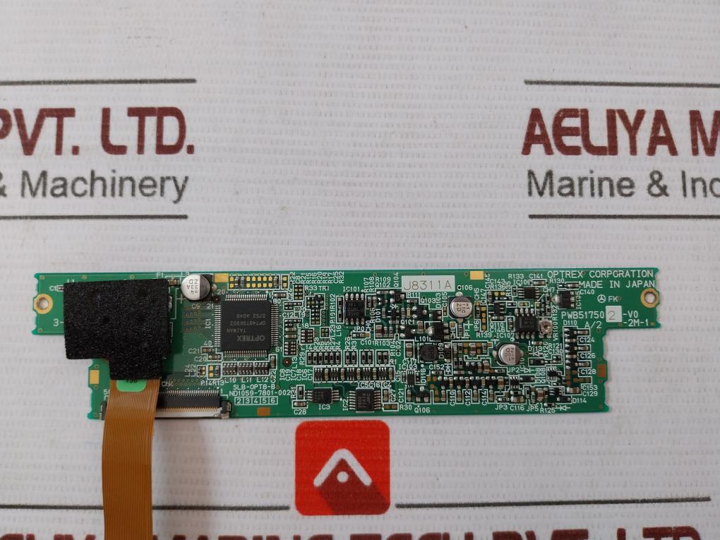 Optrex Pwb51750 2-v0 Printed Circuit Board Slb-opt8-b Nd1059-7801-002