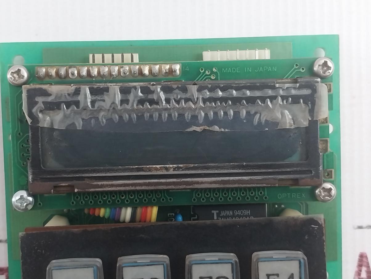 Optrex Key-106.Com-1 Keyboard And Display Unit 74Hc4049Ap