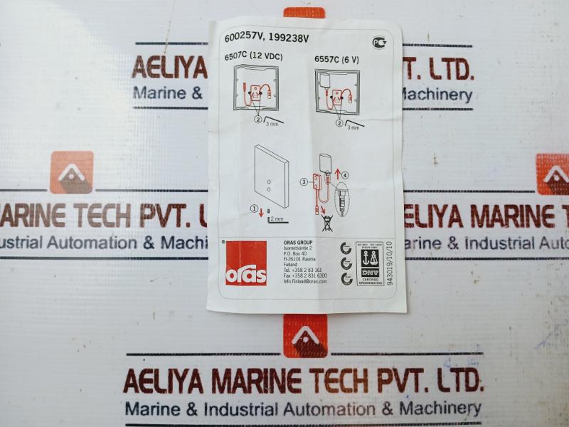 Oras 199238 Sensor For 6v (1415019312)