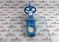 Orbinox Ex04 Knife Gate Valve Dn100 With Handwheel Actuator Gjl250