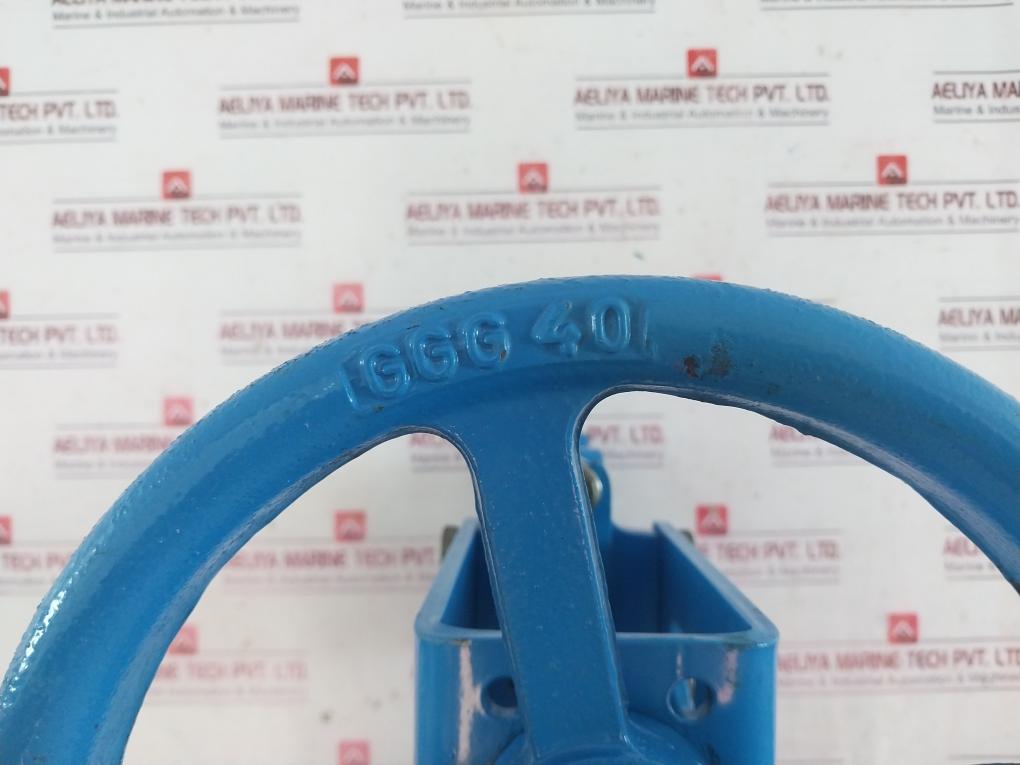 Orbinox Ex04 Knife Gate Valve Dn65 Pn10 Handwheel Actuator