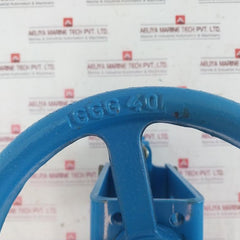 Orbinox Ex04 Knife Gate Valve Dn65 Pn10 Handwheel Actuator