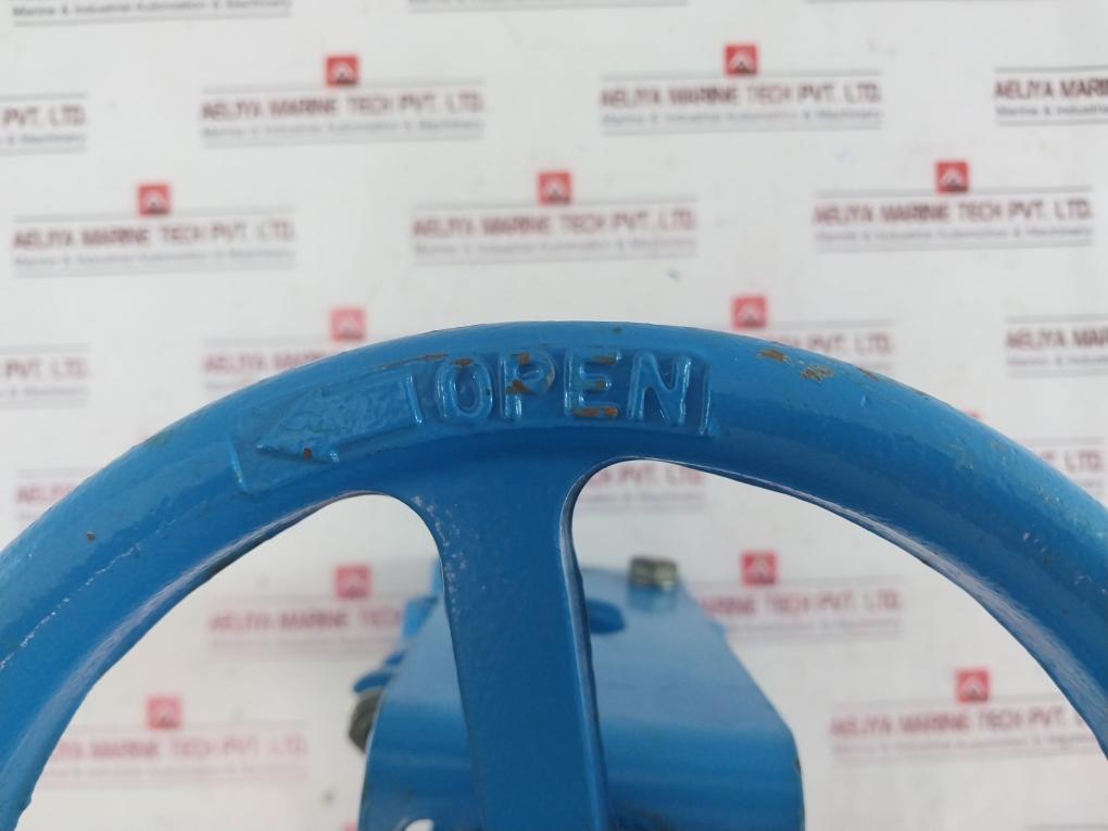 Orbinox Ex04 Knife Gate Valve Dn65 Pn10 Handwheel Actuator