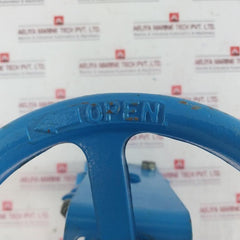 Orbinox Ex04 Knife Gate Valve Dn65 Pn10 Handwheel Actuator
