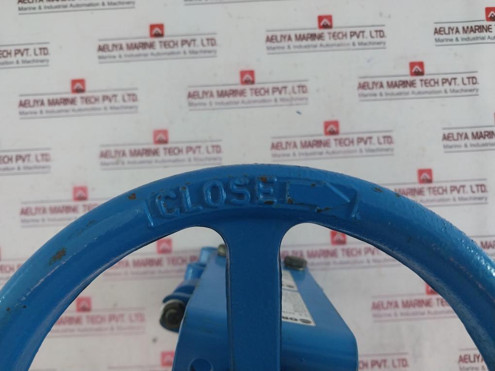 Orbinox Ex04 Knife Gate Valve Dn65 Pn10 Handwheel Actuator