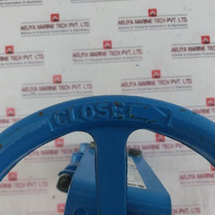 Orbinox Ex04 Knife Gate Valve Dn65 Pn10 Handwheel Actuator