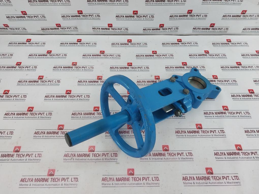 Orbinox Ex04 Knife Gate Valve Dn65 Pn10 Handwheel Actuator
