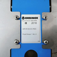 Orbinox Ex04 Knife Gate Valve Gjl250 Pn10 Dn125