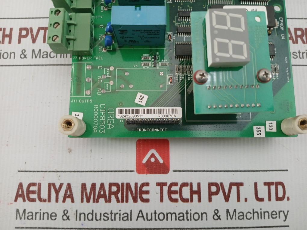 Orga System Controller Display Rev-4 5102-b52