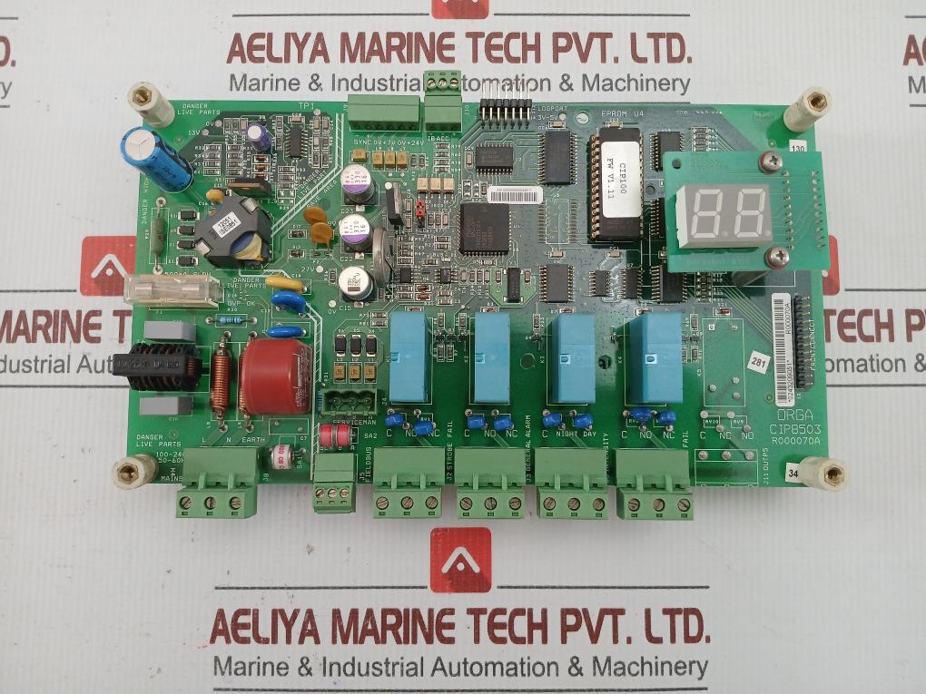 Orga System Controller Display Rev-4 5102-b52