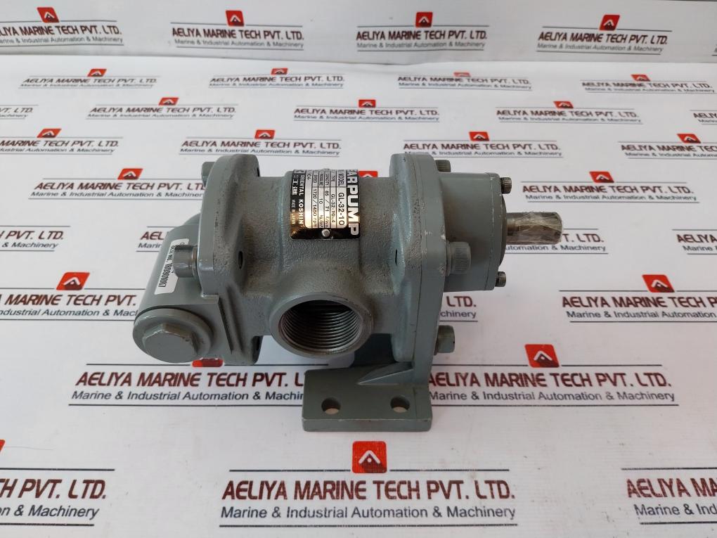 Oriental Koshin Gl-32-10 Oil Gear Pump 10 Cm2 1720/1450 Rpm Gl-32-10-4