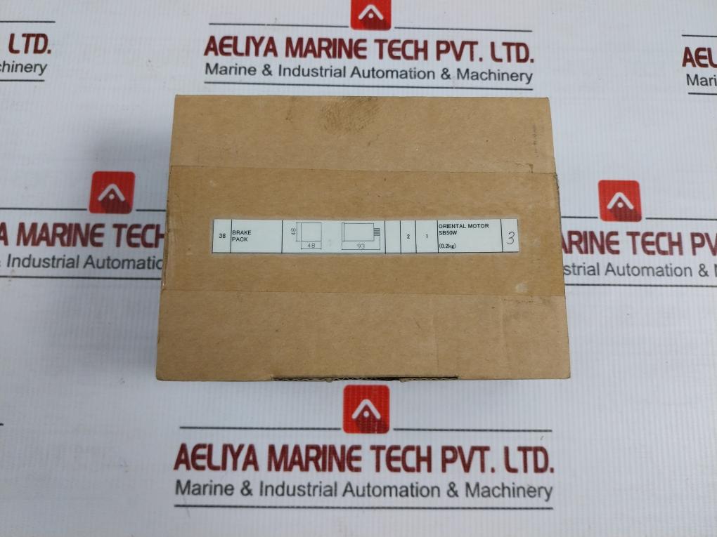 Oriental Motor 200-230V~ 50/60Hz 1.1A Brake Pack Relay Unit Sb50W