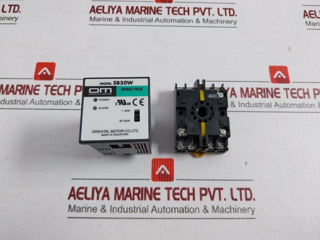 Oriental Motor 200-230V~ 50/60Hz 1.1A Brake Pack Relay Unit Sb50W