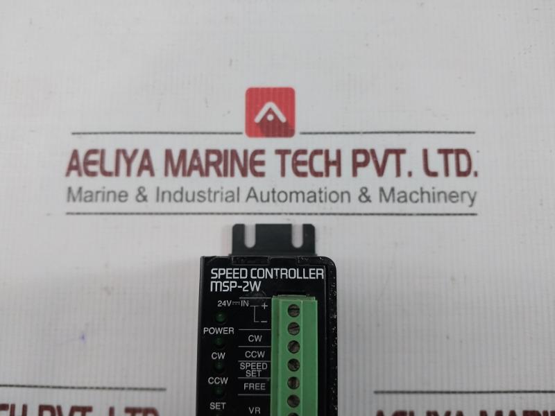 Oriental Motor 24V--- Speed Controller Msp-2W