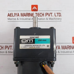 Oriental Motor 200V 50/60Hz Reversible Motor With Gear Head 5Rk40Gn-c