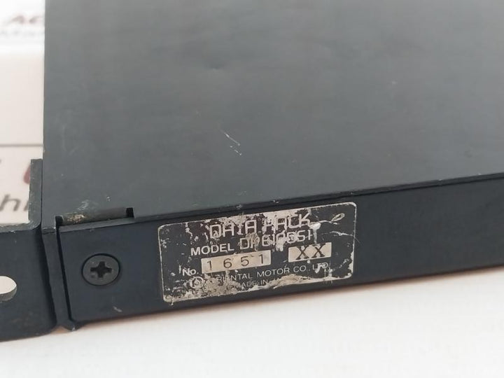 Oriental Motor Dp6100S1 Data Pack 1651 Xx