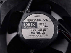 Oriental Motor Md825Bm-24 Dc Brushless Fan 24V