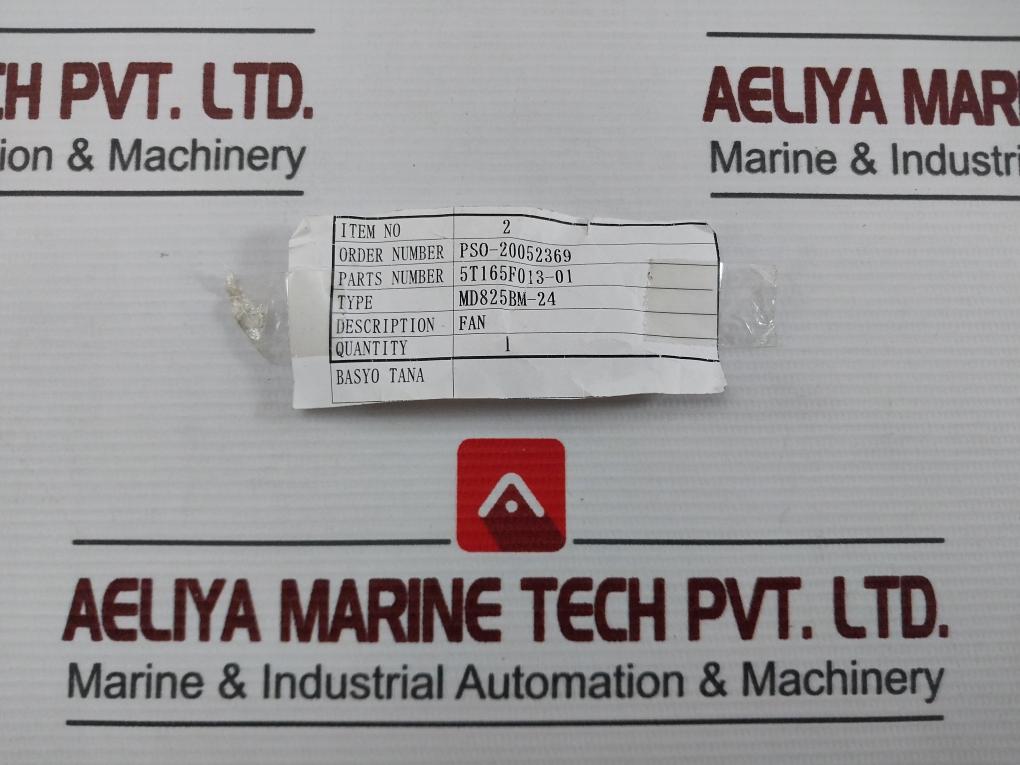 Oriental Motor Md825Bm-24 Dc Brushless Fan 24V