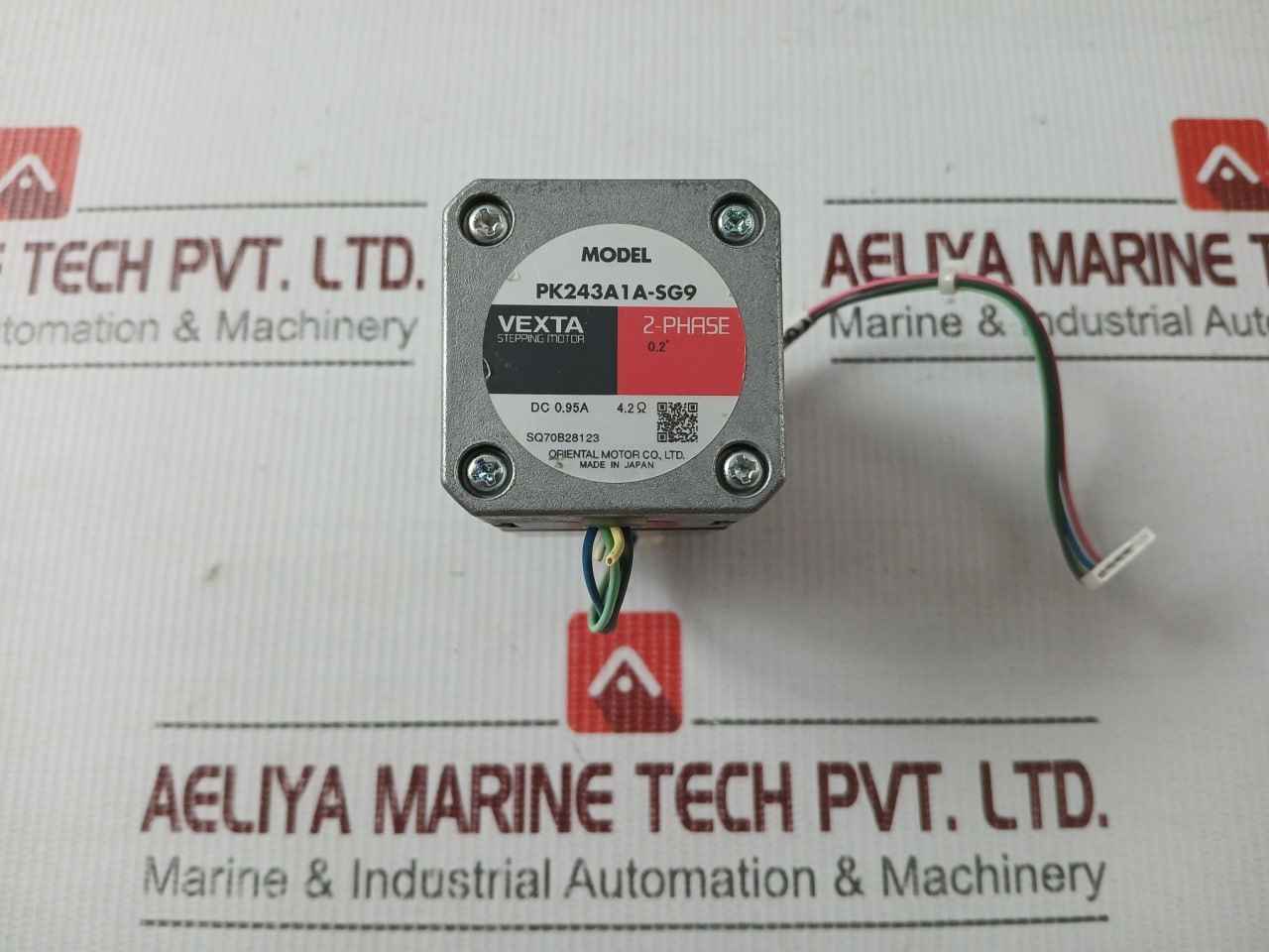 Oriental Motor Pk243a1a-sg9 2-phase Stepping Motor Sq70b28123 Rev: D