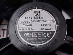 Orion Fans Oa109Ap-22-1Tb Ac Cooling Fan 230Vac 50/60Hz