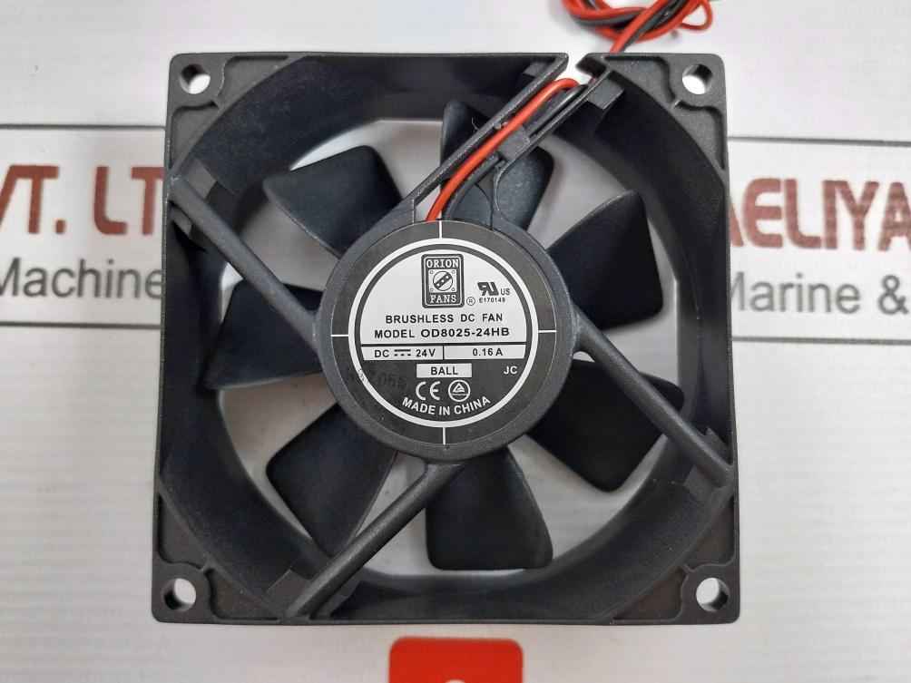 Orion Fans Od8025-24Hb Cooling Fan