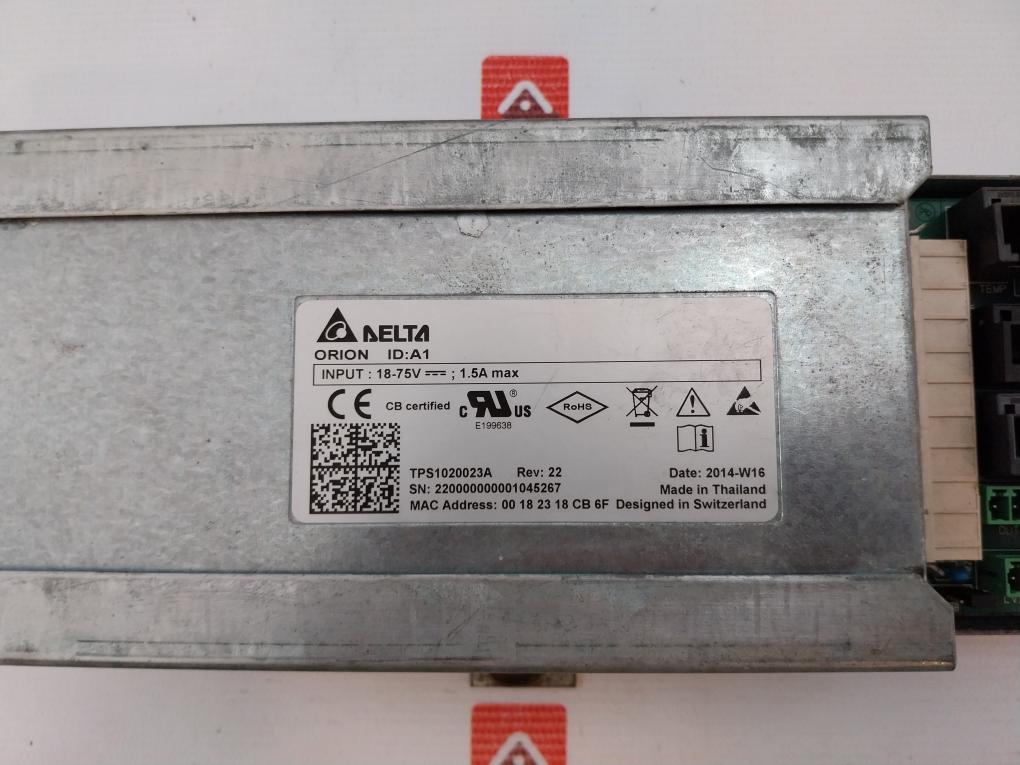 Orion Id:A1 Controller Module Rev 22 Tps1020023A E199638