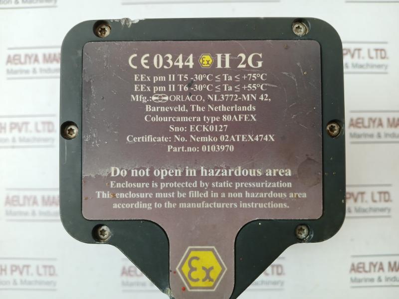 Orlaco 0103970 80Afex Af-zoom Camera (Autofocus)