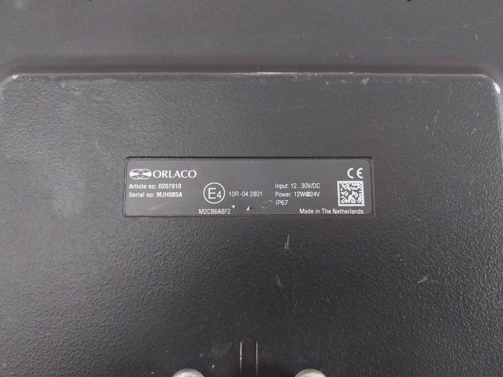 Orlaco 0207910 Screen For Tower And Port Crane 12-30V/Dc