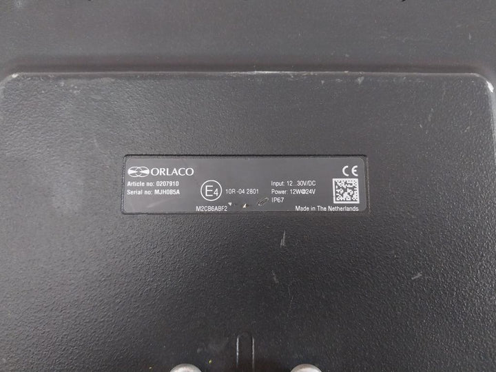 Orlaco 0207910 Screen For Tower And Port Crane 12-30V/Dc