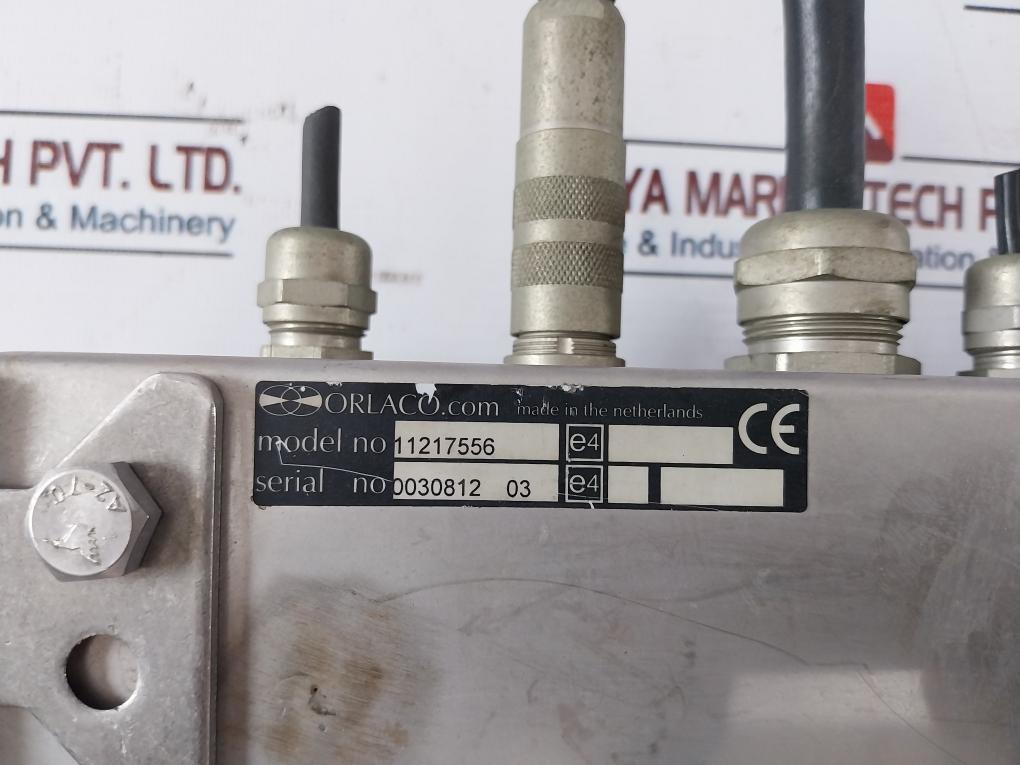 Orlaco 11217556 Control Camera Shut Off Low Pressure Box 100-240 Vac 0.7A