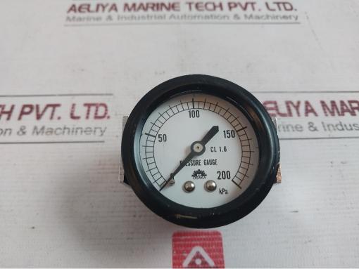 Osaka 0-200 Kpa Pressure Gauge 46.253.01.0.00 Cl 1.6