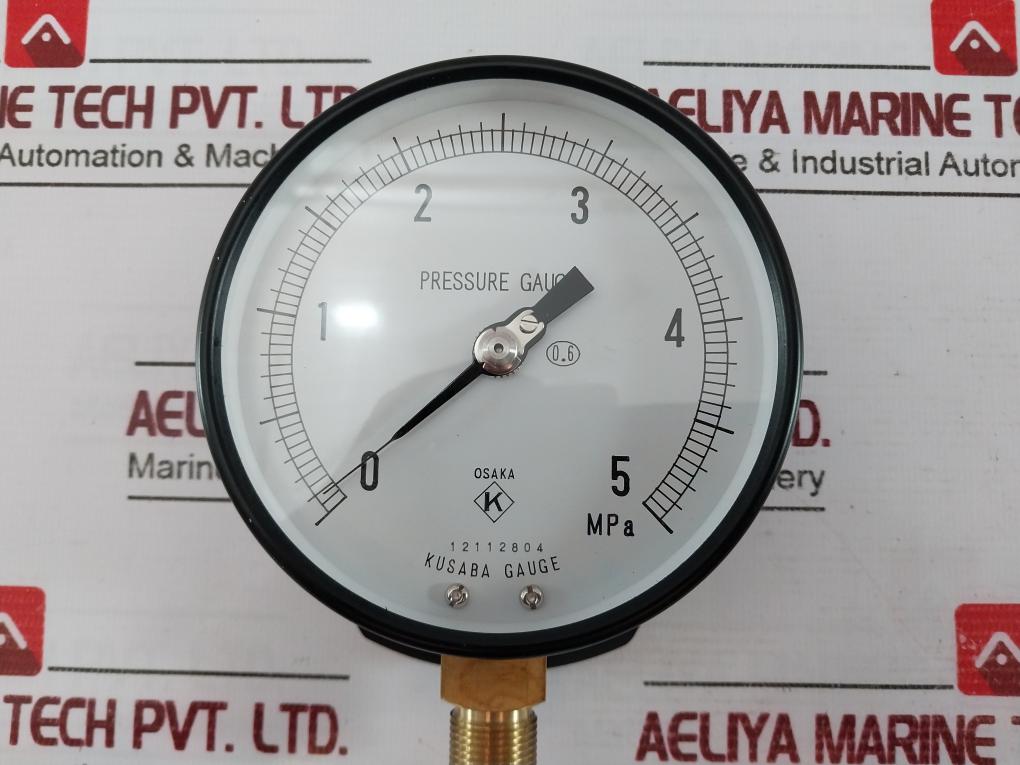 Osaka 12112804 Pressure Gauge 0-5 Mpa 0.6