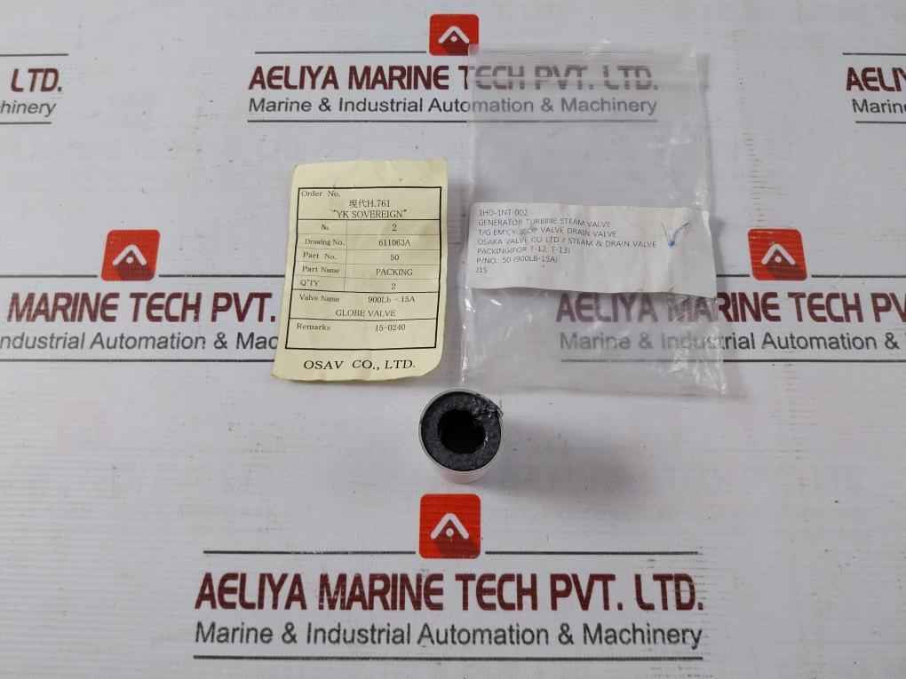 Osaka 50 Emergency Stop Drain Valve Packing For T-12,13