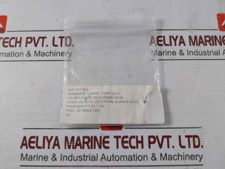 Osaka 50 Emergency Stop Drain Valve Packing For T-12,13