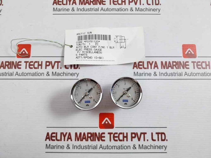 Osaka F0151120 Pressure Gauge 0-6 Kgf/Cm2