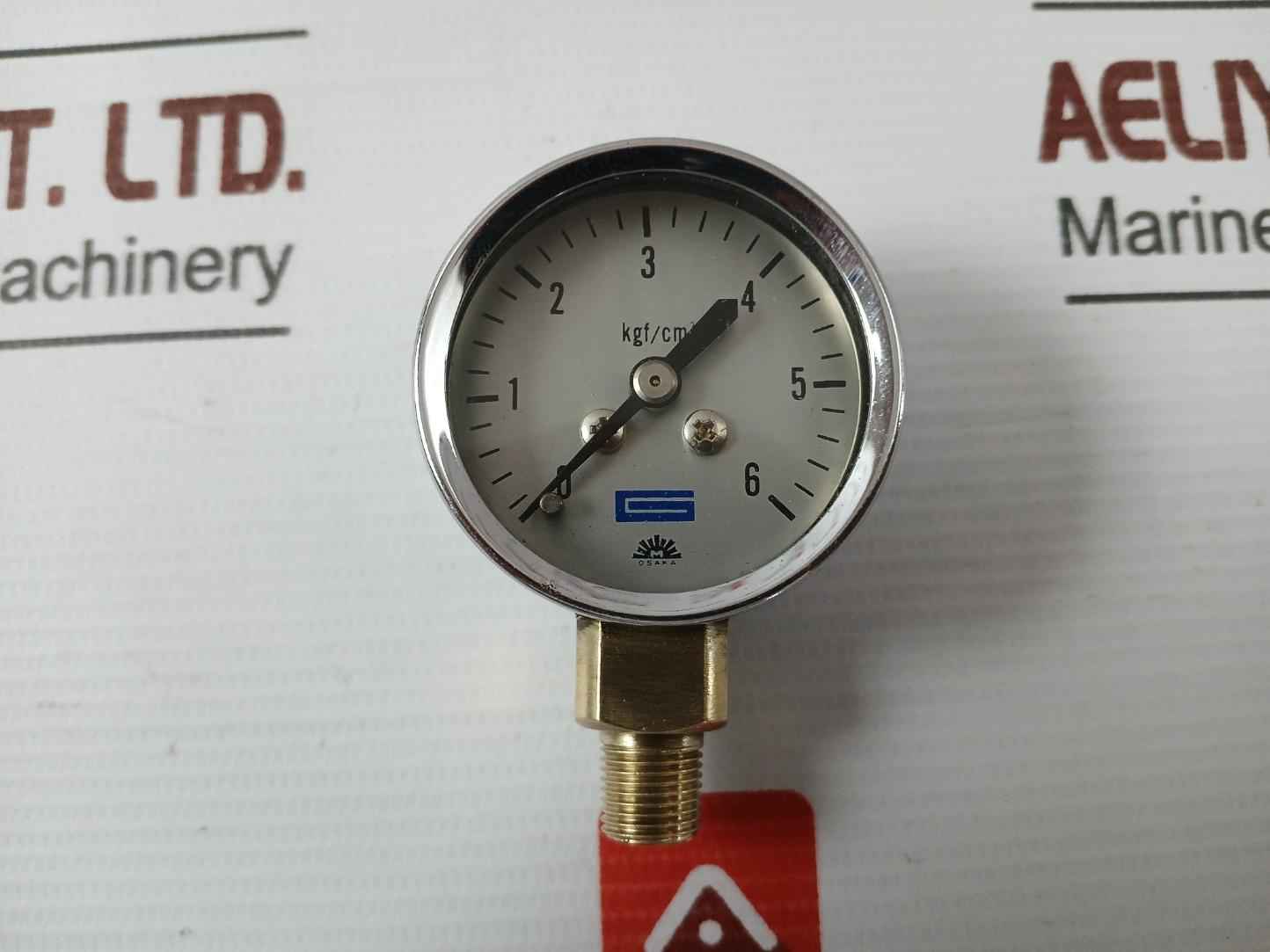 Osaka F0151160 Pressure Gauge 0-6 Kgf/Cm2